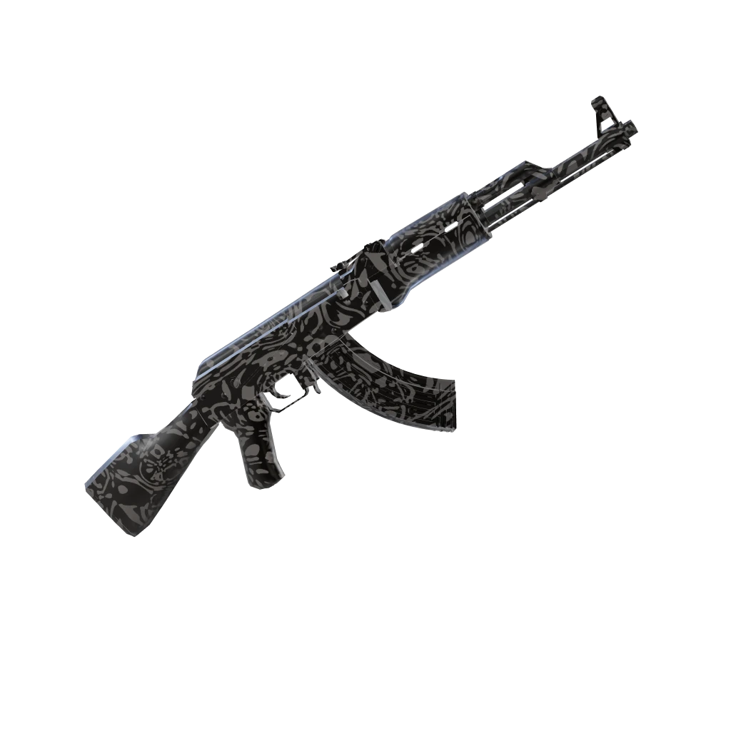 Blackwell camo on an AK-47