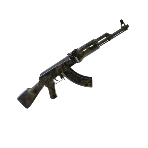 Base J 08 camo on an AK-47