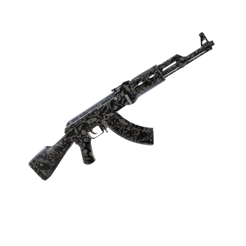 Blackwell camo on an AK-47