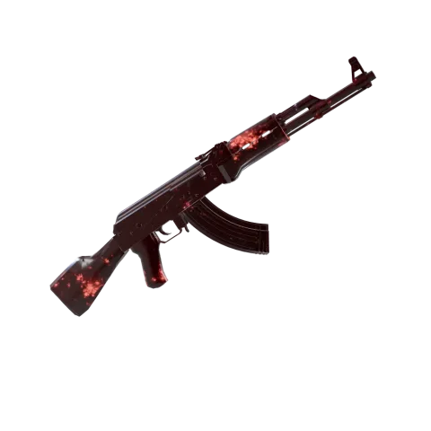 Chiral camo on an AK-47