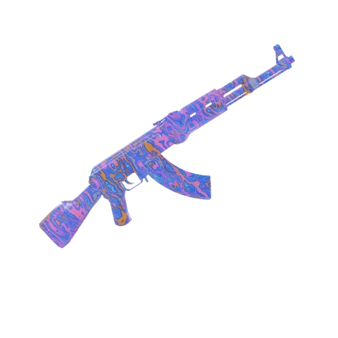 Damascus Reforged camo on an AK-47