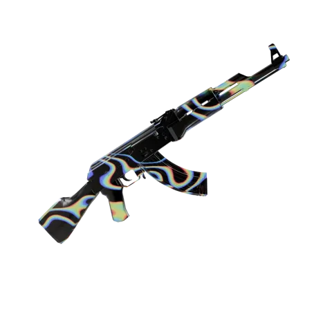 Divergence camo on an AK-47