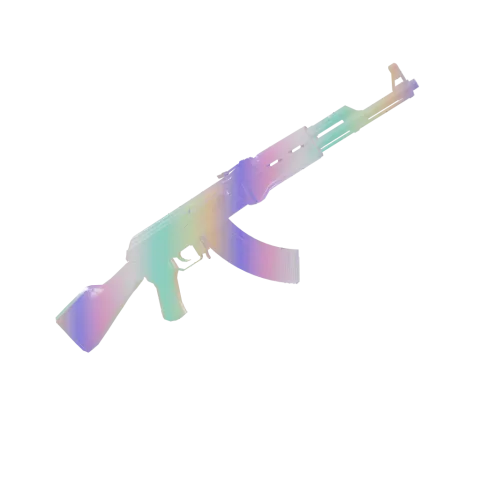 Parallax camo on an AK-47