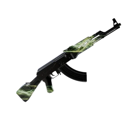 Pyroclast Cascade camo on an AK-47