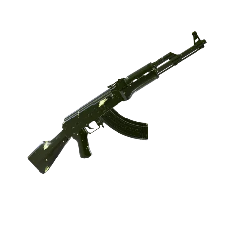 Pyroclast Scatter camo on an AK-47