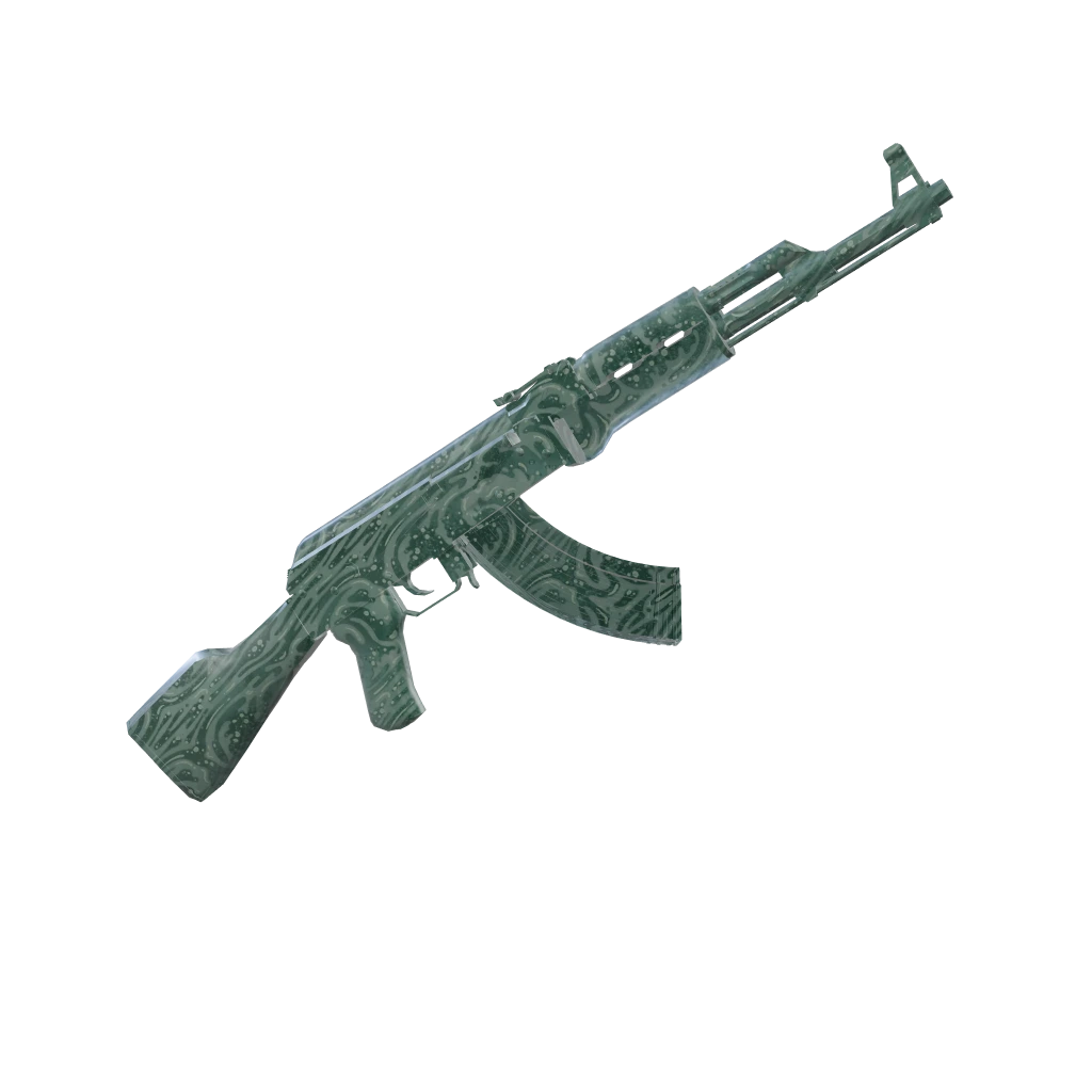 Currents camo on an AK-47