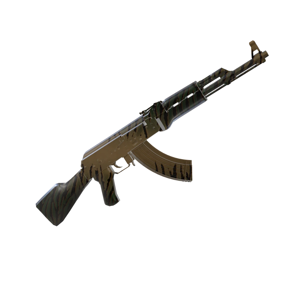 Grazer camo on an AK-47