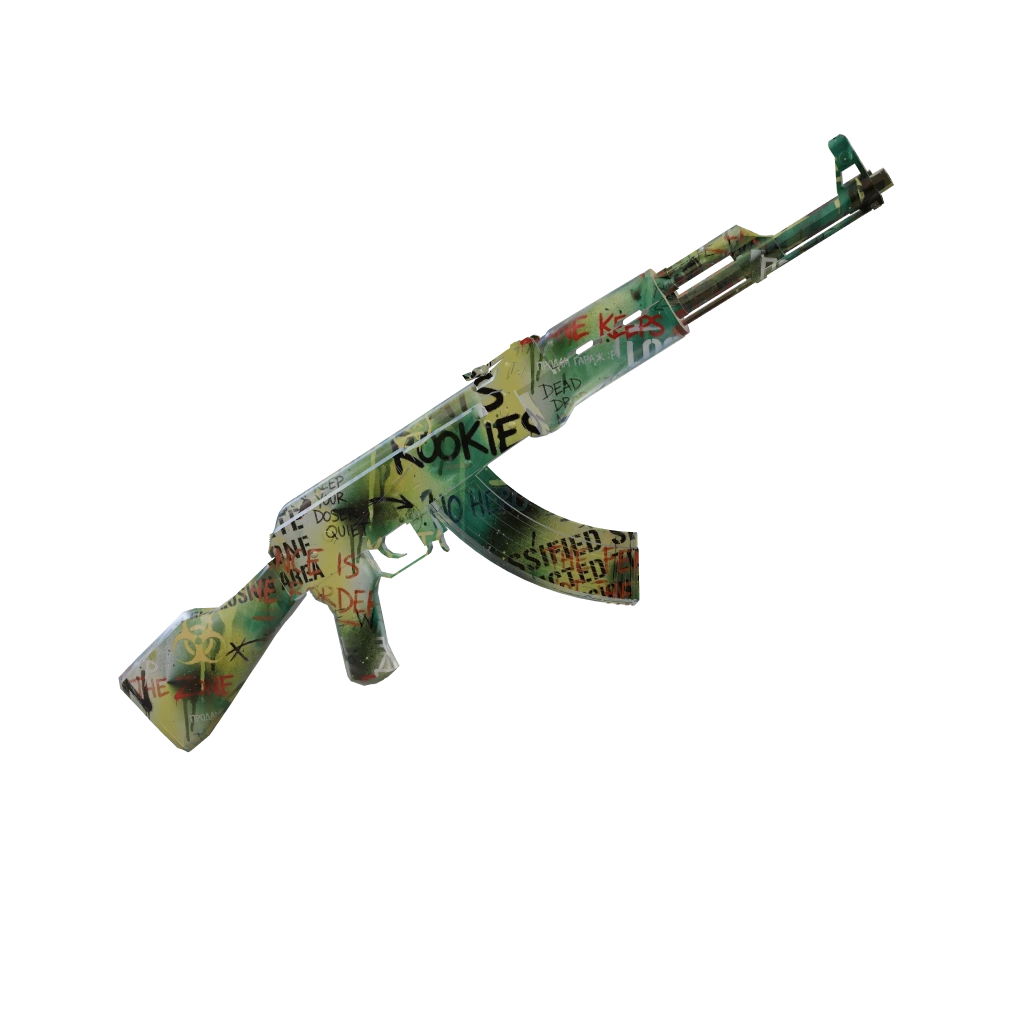 HAJIN 2 camo on an AK-47