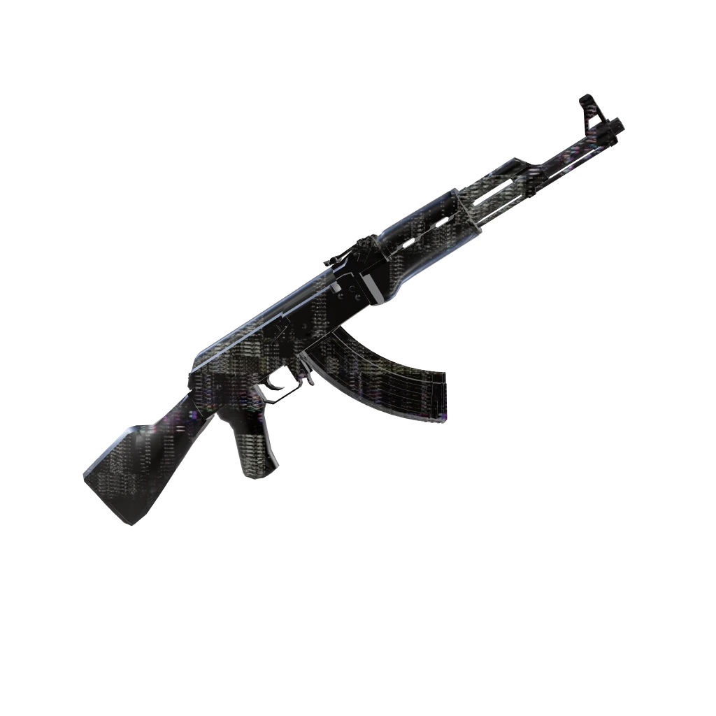 Hidden 03 camo on an AK-47