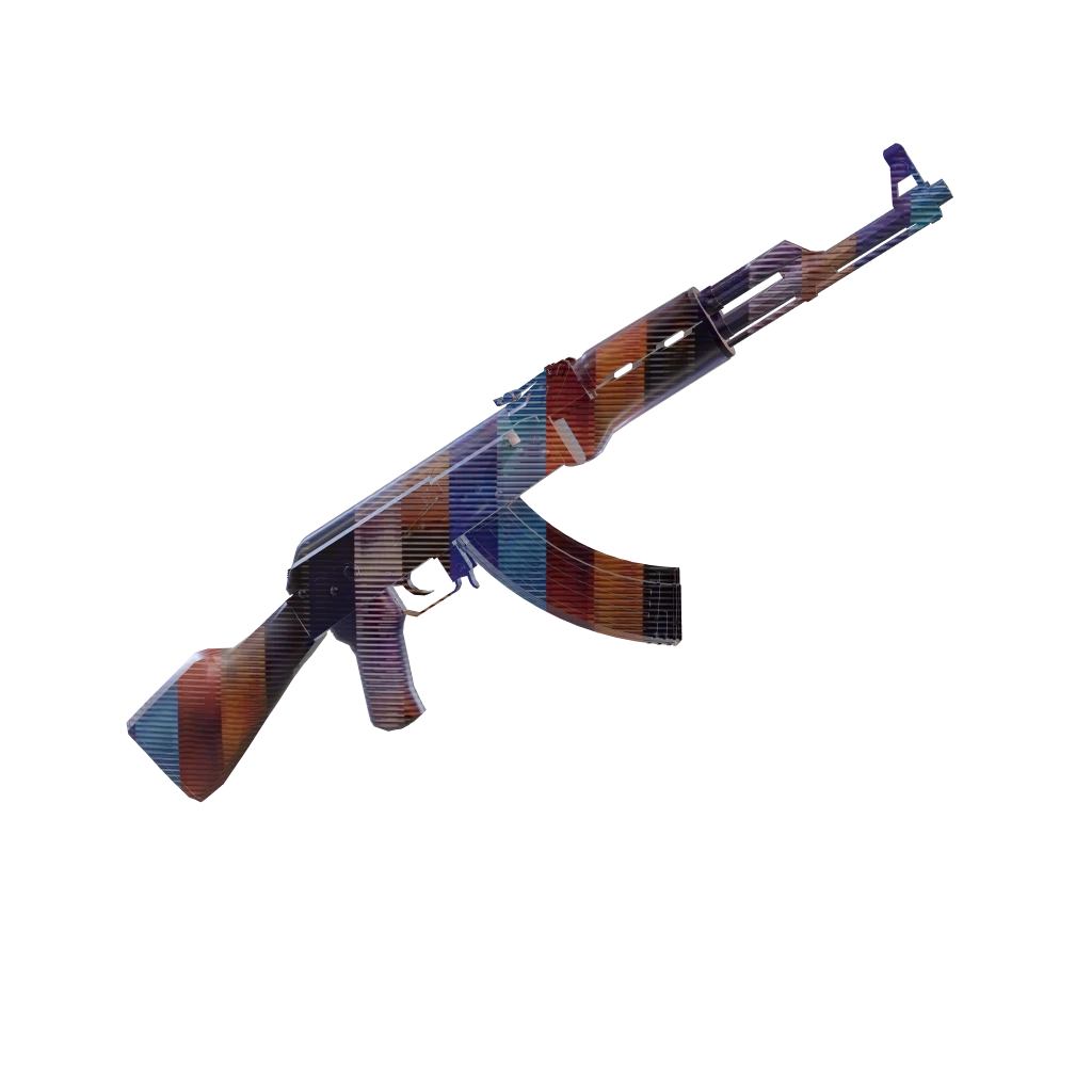 Hidden 04 camo on an AK-47