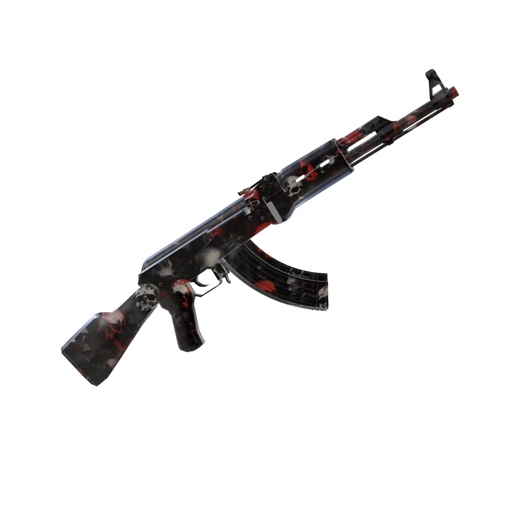 Mausoleum camo on an AK-47