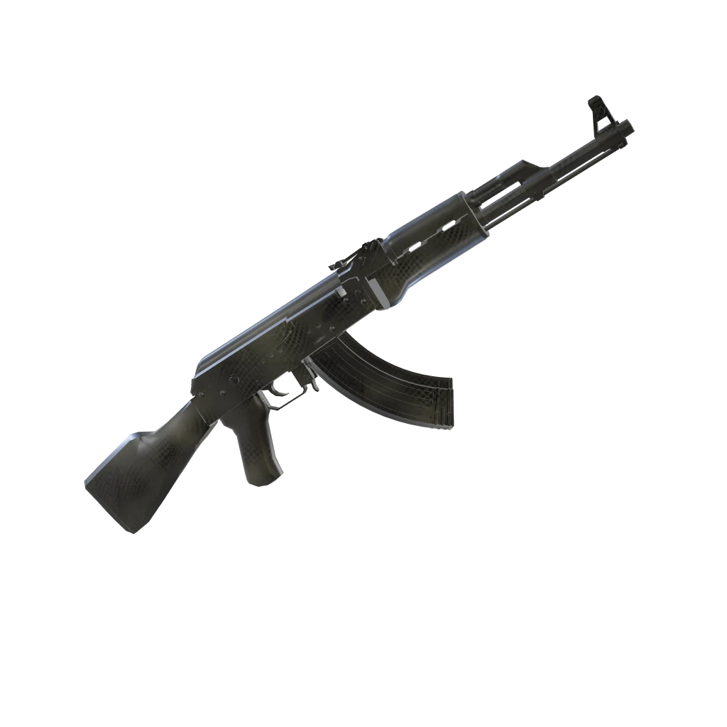 Optical Reverb camo on an AK-47