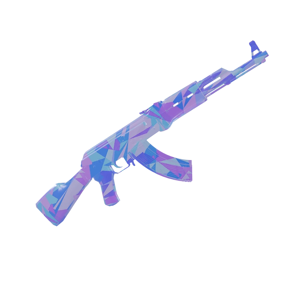 Polyatomic Reforged camo on an AK-47