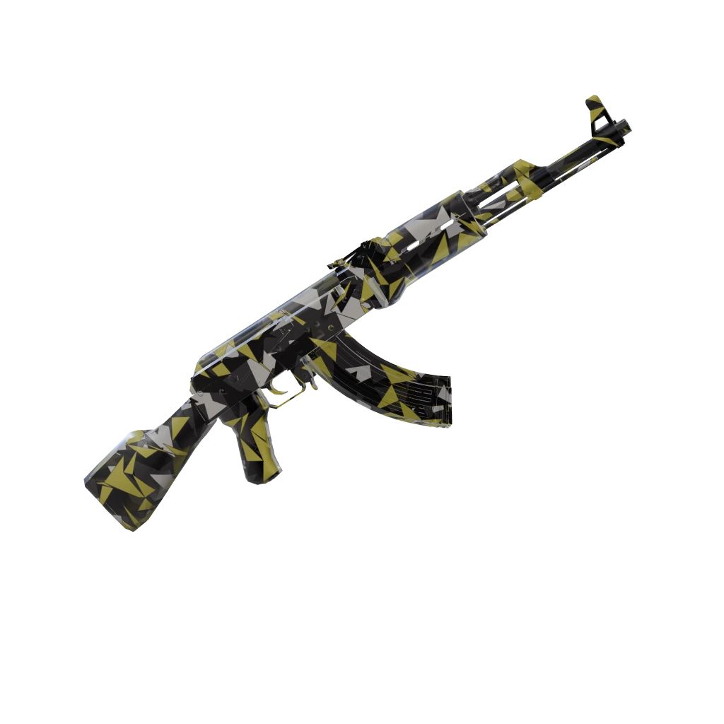 Raster Aux camo on an AK-47