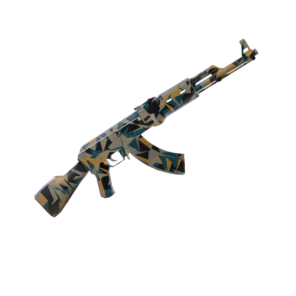 Raster Lite camo on an AK-47