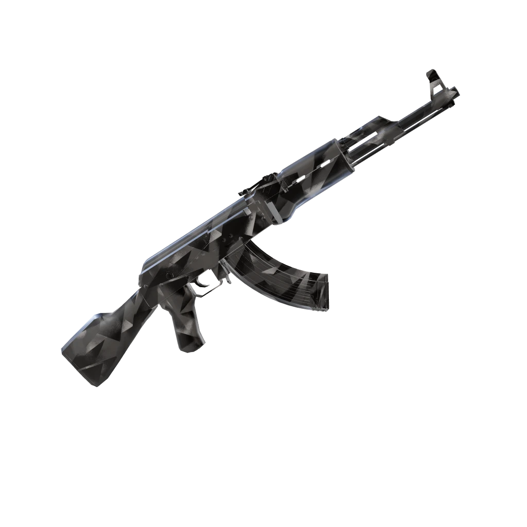 Splinter Rock camo on an AK-47