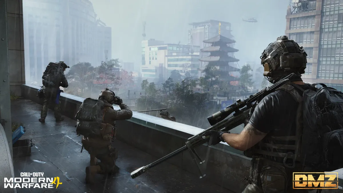 A DMZ squad overlooking Hajin