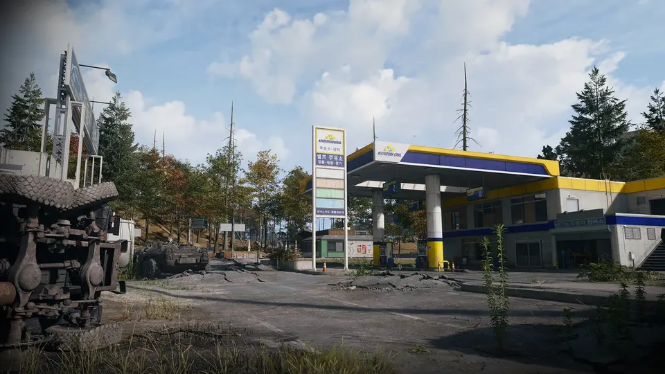 Forest map in MW4