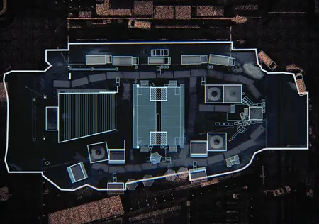 Overhead layout of NYC