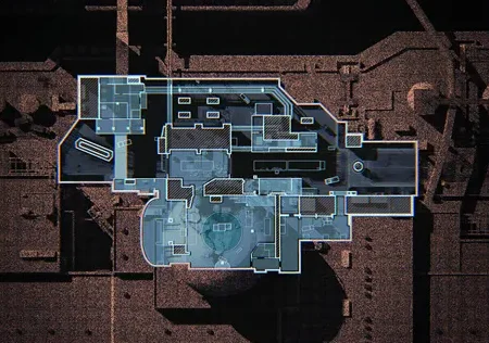 Overhead layout of Reactor U92