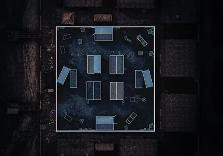 Overhead layout of Shipment