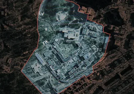 Overhead layout of Wolves Stadium