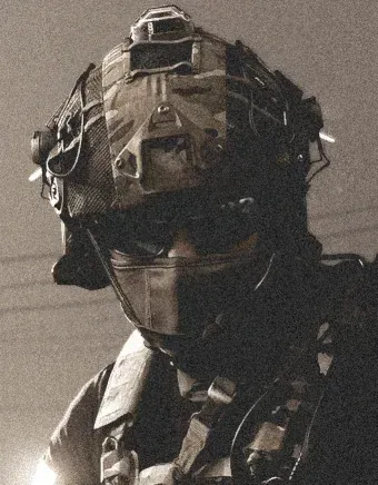 Army SF Airborne profile portrait