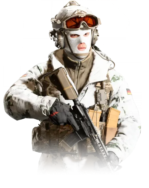 MILSIM KSK Arctic, MW4 operator