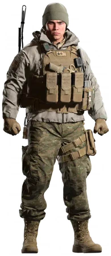 Dunn in the Default skin