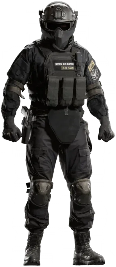 South Korean Special Forces in the Default skin
